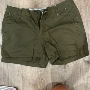 Green shorts